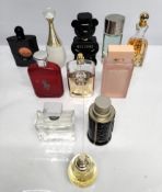 Thirty perfumes/testers and related to include Moschino, Dior, Boss, Ralph Lauren and Marc Jacobs (p
