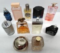 Forty perfumes/testers and related to include Lancome, Givenchy, Versace and Dolce & Gabbana (please