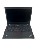 Eight pre-owned Lenovo T480 i5 Laptops (No SSD's, possible non OME parts. Sold as is for parts only)