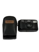 1995 Nikon Zoom 200AF 35mm Compact Camera with storage bag.