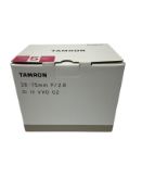 As new Tamron 28-75mm f/2.8 Di III VXD G2 Lens for Sony E (EAN: 4960371006796).