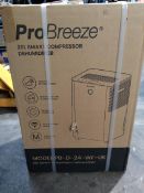 A Pro Breeze 20L Smart compressor dehumidifier PR-D-24-WF-UK.
