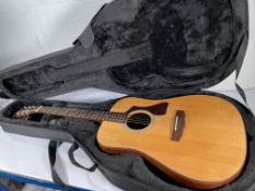 A pre-owned Guild GAD-50 Nat Dreadnought Acoustic Guitar with case (SN: GAD-17940).