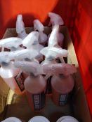 Assorted liquids and related items to include screen wash, multi surface cleaner and disinfectant (s