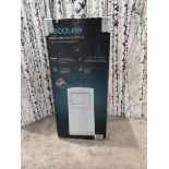 A pre-owned Ecotec Forceclima 7100 soundless portable air conditioner 7000BTU (requires UK adapter,