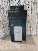 A pre-owned Ecotec Forceclima 7100 soundless portable air conditioner 7000BTU (requires UK adapter,