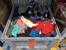 A large quantity of pre-owned clothing (stillage not included).