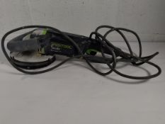 A pre-owned Festool RG130 surface restoration grinder (spares or repairs).