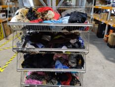 Assorted pre-owned clothing and related.