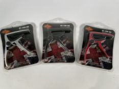 Seventeen as new RotoSound GC-200 Capos in various colours.