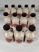 Twelve 47 North Canadian organic amber maple syrup, single source grade A, 500g bottles (B.B.D 05/11
