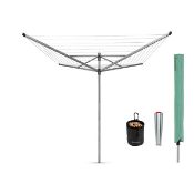 An as new Brabantia 50m Lift-O-Matic Rotary Airer with accessories (stock image).
