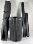 A pre-owned BOSE L1 Pro8 Portable Line Array System with some minor damage to front grill (includes