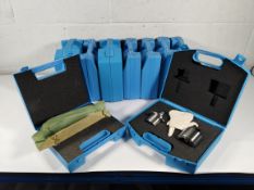 Nine pre-owned Torus Measurement System calibration/inspection products, model and ident numbers var