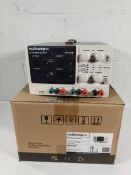 An as new Multicomp Pro bench top regulated DC power supply (REF: MP710067).