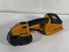 A pre-owned Strapex STB 73 strapping machine.