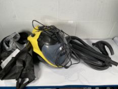 A pre-owned Kärcher Steam Vacuum Cleaner SV 7 (sold as seen, UK adaptor required).