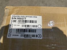 A Monitor Audio Anthra W10 Subwoofer, Satin White.