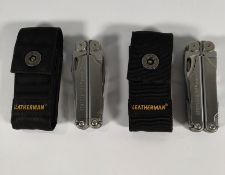 Two pre-owned Leatherman Wave multitools (over18s only).