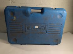 A pre-owned Cembre B1300-C Hydraulic Cordless Crimping tool with 2x rechargeable batteries and carry