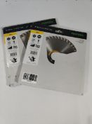 Two as new Festool TS60 168mm wood fine cut circular saw blades.