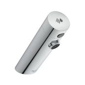 A boxed as new Armitage Shanks Sensorflow E deck mounted basin tap A7548AA (stock image).