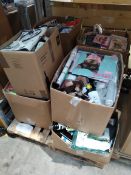 A pallet of assorted miscellaneous items to include toys, cosmetics, homewares and related.