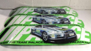Three as new Palace Racey skateboard decks.