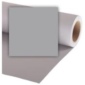 Two Colorama LL CO505 background paper, Storm Grey, 1.35m x 11m (stock image).