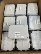 Nineteen as new ABB Junction Boxes 00822.