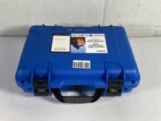 A Nanuk 910 protection case (empty inside).