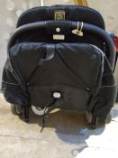 A pre-owned Cybex Orfeo magic black folding pushchair.