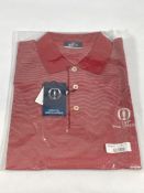 The Open 151st Royal Liverpool golf polo (XL).