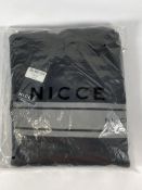 Four Nicce Reflex hoodies (1x XS, 1x S, 1x M, 1x L).
