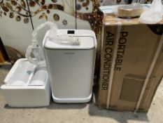 A Zafro A9092R-12K Portable Air Conditioner.