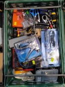 A quantity of assorted pre-owned tools to include Bacho, Rolson (one crate).