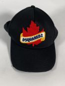 A Dsquared2 baseball cap.