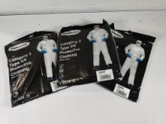 Fifty as new Barbarian category 3 type 5/6 protective clothing (XXL).