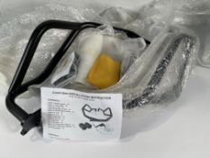 An A668111 upper crash bar kit compatible with Honda Transalp XL 750.