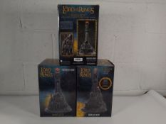 Three as new Lord of The Rings Barad-Dur backflow incense burners from Nemesis Now.