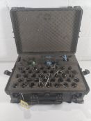 Forty pre-owned Guttermann Zonescane 820 correlating noise logger with hard case.