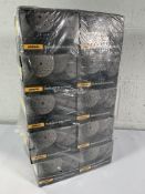 Ten boxes of 100 as new Mirka Gold 125mm Sanding Discs 236M209912.