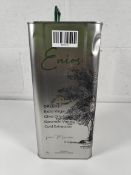 An Enios Greek pure extra virgin olive oil, cold extraction, Koroneiki variety 5L, best before 11/20
