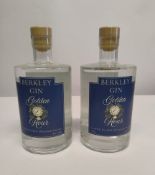 Two Berkley Golden Hour gin 2 x 700ml.