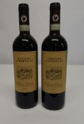 Two Poggio Amorelli Chianti Classico 2020 red wine 2 x 750ml.