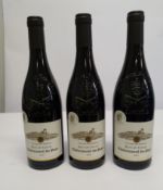 Three Cellier Des Princes Hauts Des Coteaux Chateauneuf - Du - Pape 2019 red wine 3 x 750ml.