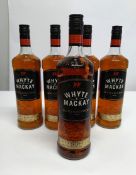 Five Whyte & Mackay Blended Scotch Whisky 5 x 1ltr.