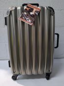 A VinGarde Valise original wine suitcase by flyWithWine packs between 2 - 12 bottles, durable hard s