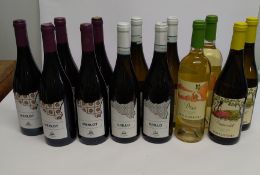 Five 2023 Lo Cricchio Merlot red wines 5 x 750ml, four 2024 Lo Cricchio Grillo white wines 4 x 750ml