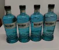 Four Ninth Wave Irish gin 4 x 700ml.